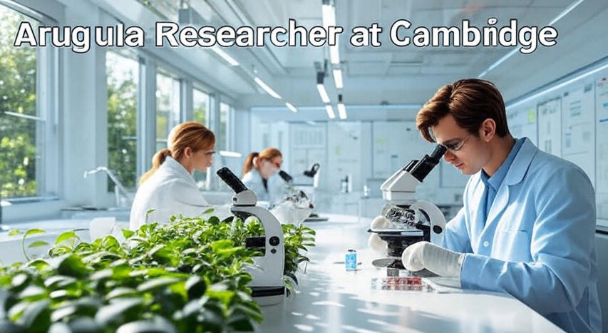 Meet the Arugula Researcher at Cambridge Breaking New Ground