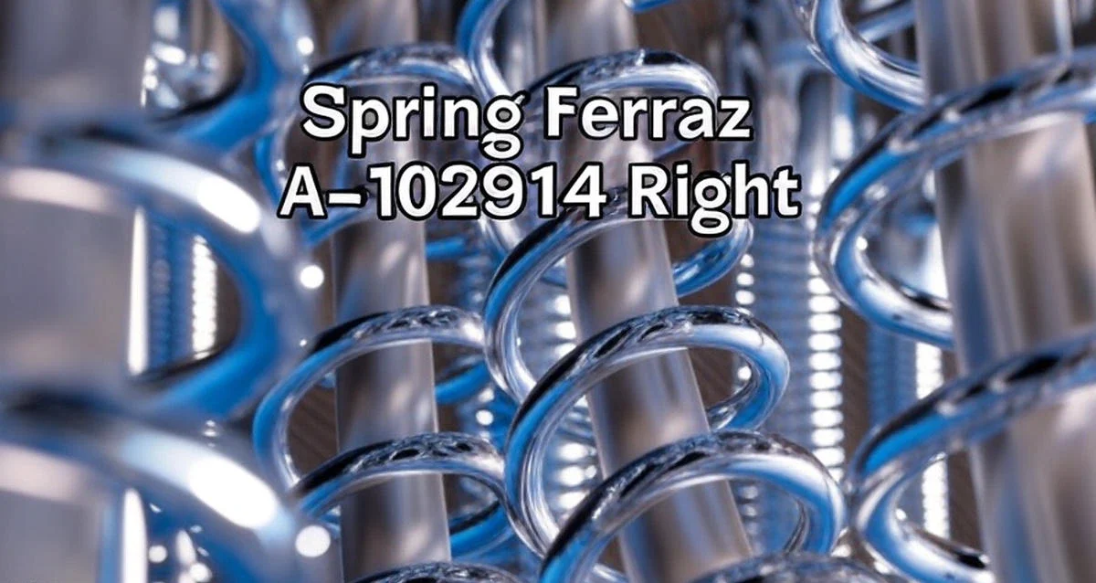Why Spring Ferraz A-102914 Right Matters in 2025